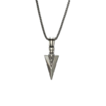 Kunai κολιέ ανοξείδωτο ατσάλι ασημί/χρυσό