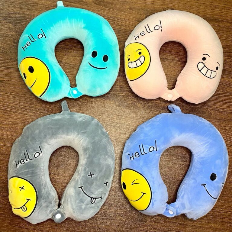 Μαξιλάρι ταξιδιού smiley plush