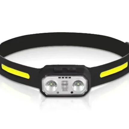 Επαναφορτιζόμενος προβολέας φακός κεφάλης led