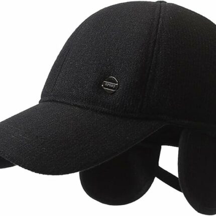 Μάλλινο καπέλο με κάλυμμα για τα αυτιά