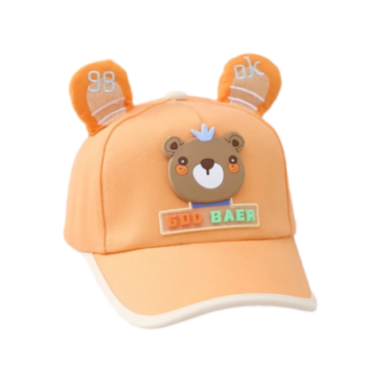 Παιδικό καπέλο με σχέδιο αρκουδάκι 2