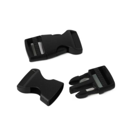 Κούμπωμα μικρό πλαστικό μαύρο με κλιπ ασφαλείας