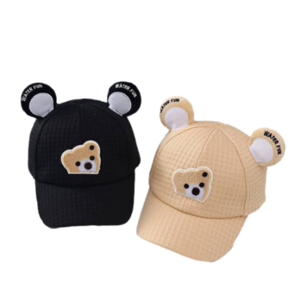 Παιδικό καπέλο με σχέδιο αρκουδάκι